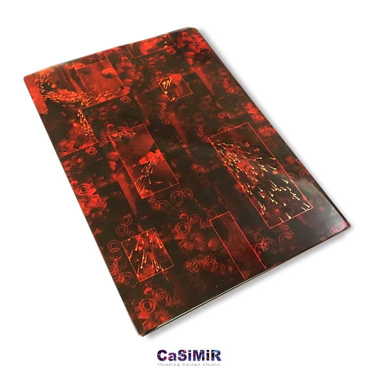 Casimir デザインノートブック(赤)