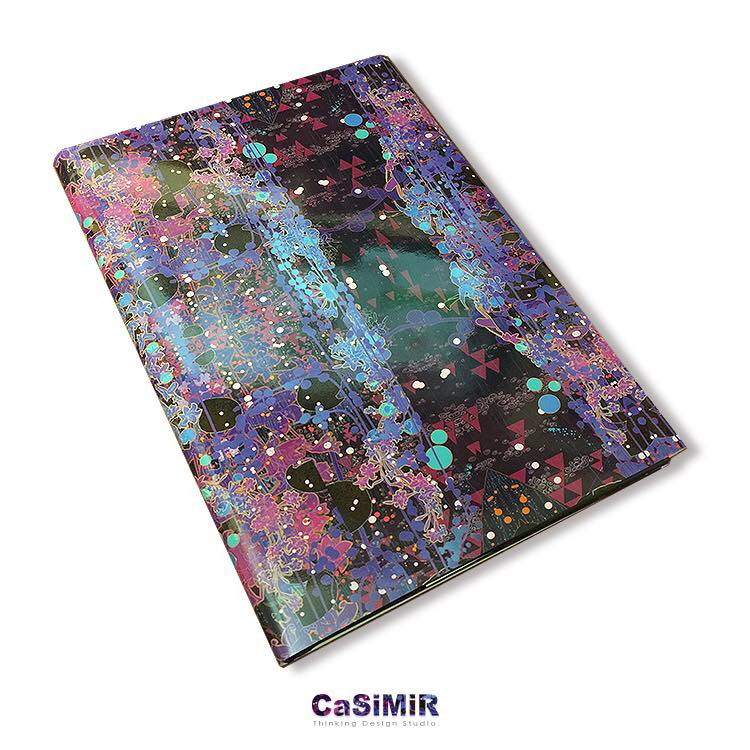 Casimir デザインノートブック(ムラサキ)
